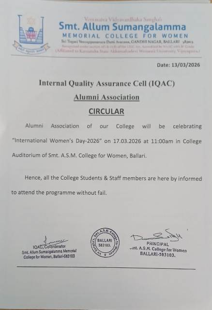 circular alumni march 2026